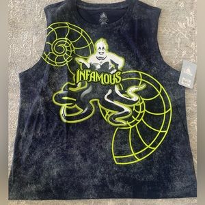 NWT Disney Parks Ursula Women’s Fashion Tank Top The Little Mermaid Size Large
